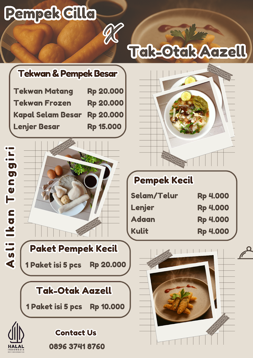 Pempek Cilla (Lemak Nian Rasonyo) Photo Menu 1