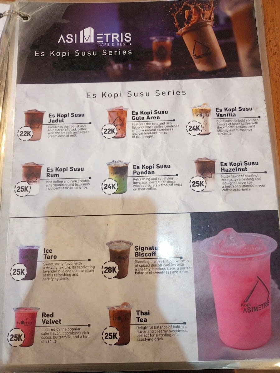 Kopi Asimetris Photo Menu 1