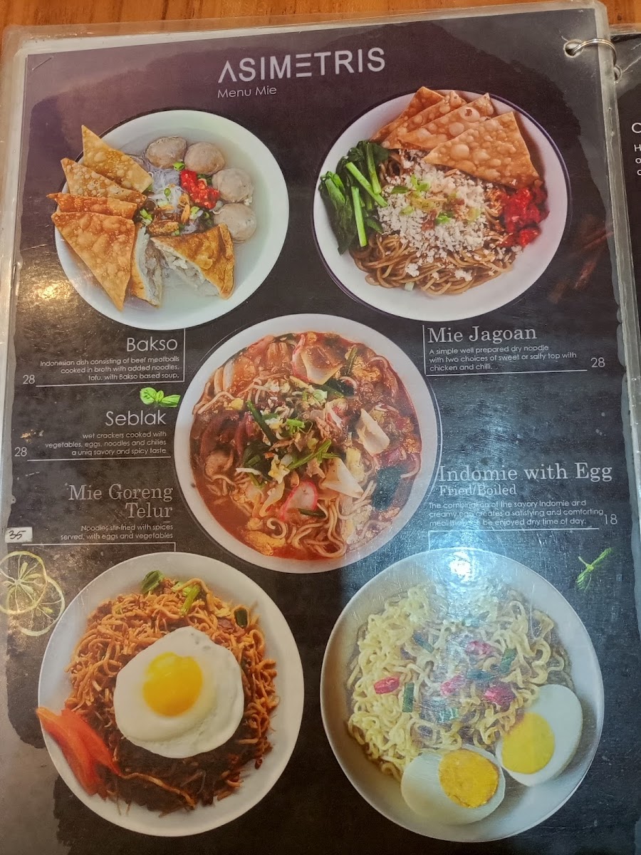Kopi Asimetris Photo Menu 4