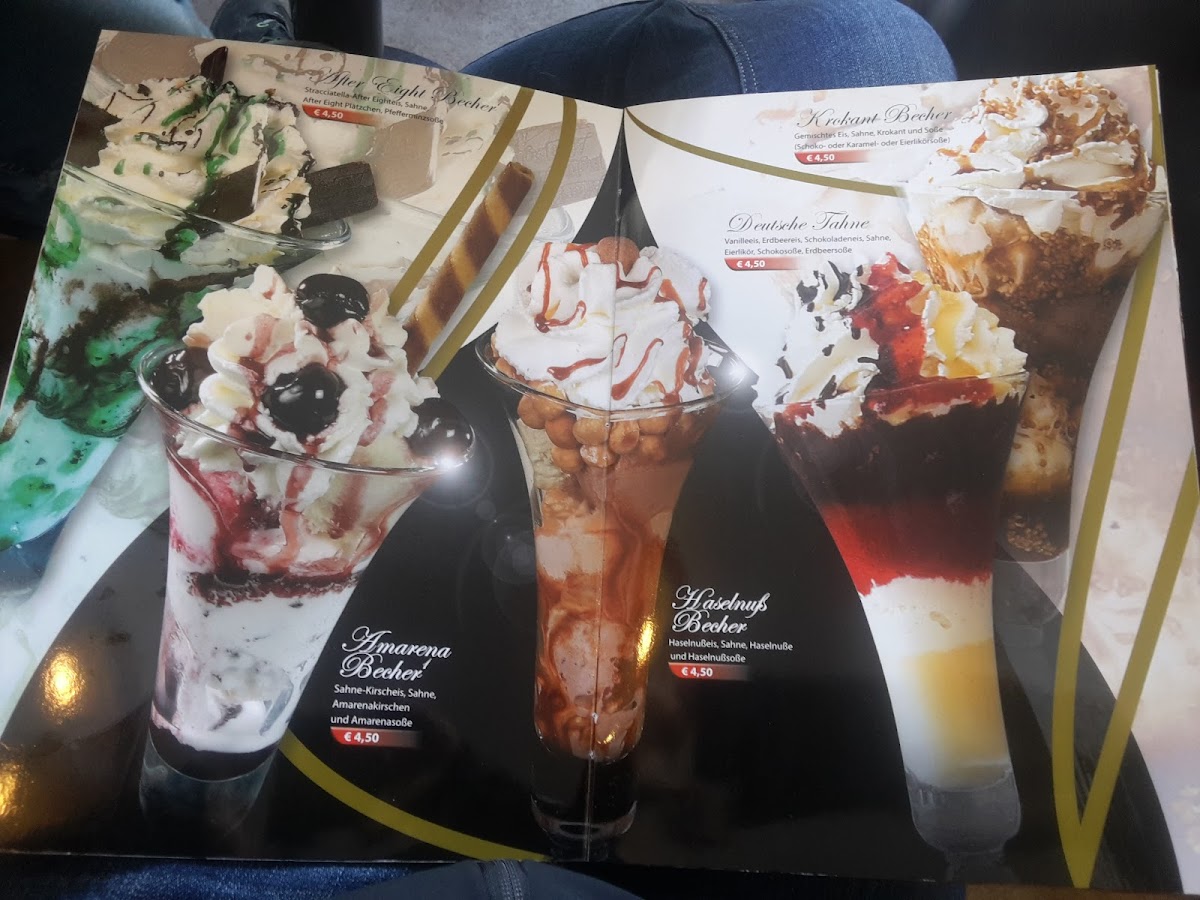 Eis-Cafe Venezia Photo Menu 2