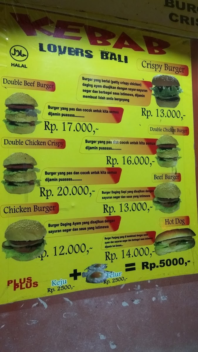 KEBAB LOVERS_BALI Photo Menu 5