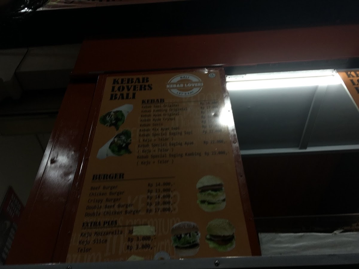 KEBAB LOVERS_BALI Photo Menu 6