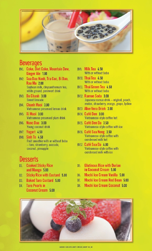Pho King Vietnamese Cuisine Photo Menu 7