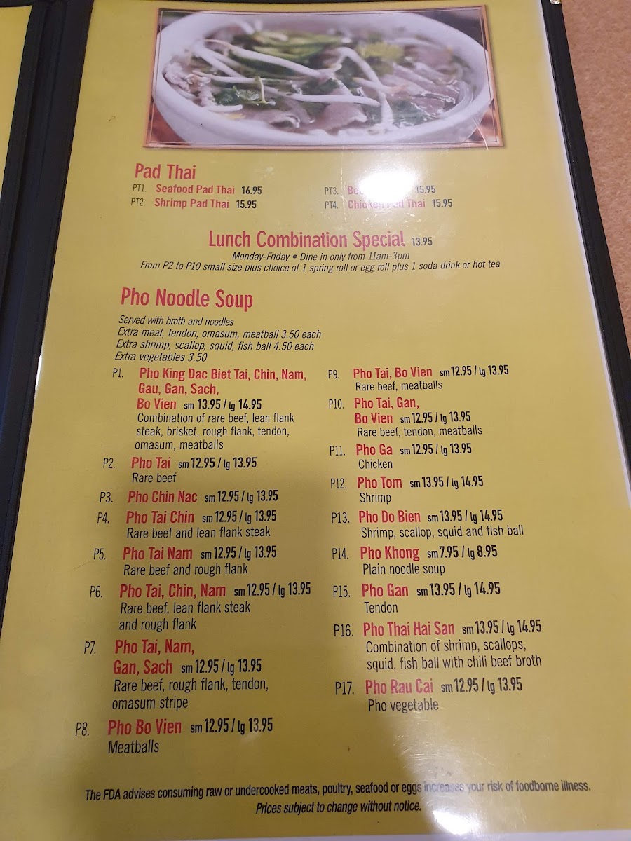 Pho King Vietnamese Cuisine Photo Menu 9