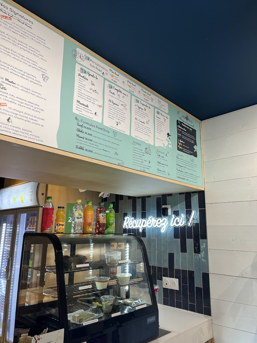 PokeShop Levallois Photo Menu 2