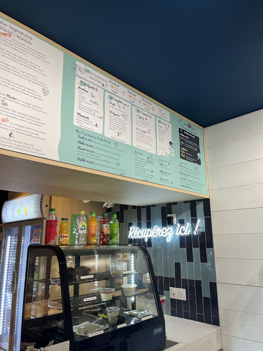PokeShop Levallois Photo Menu 3