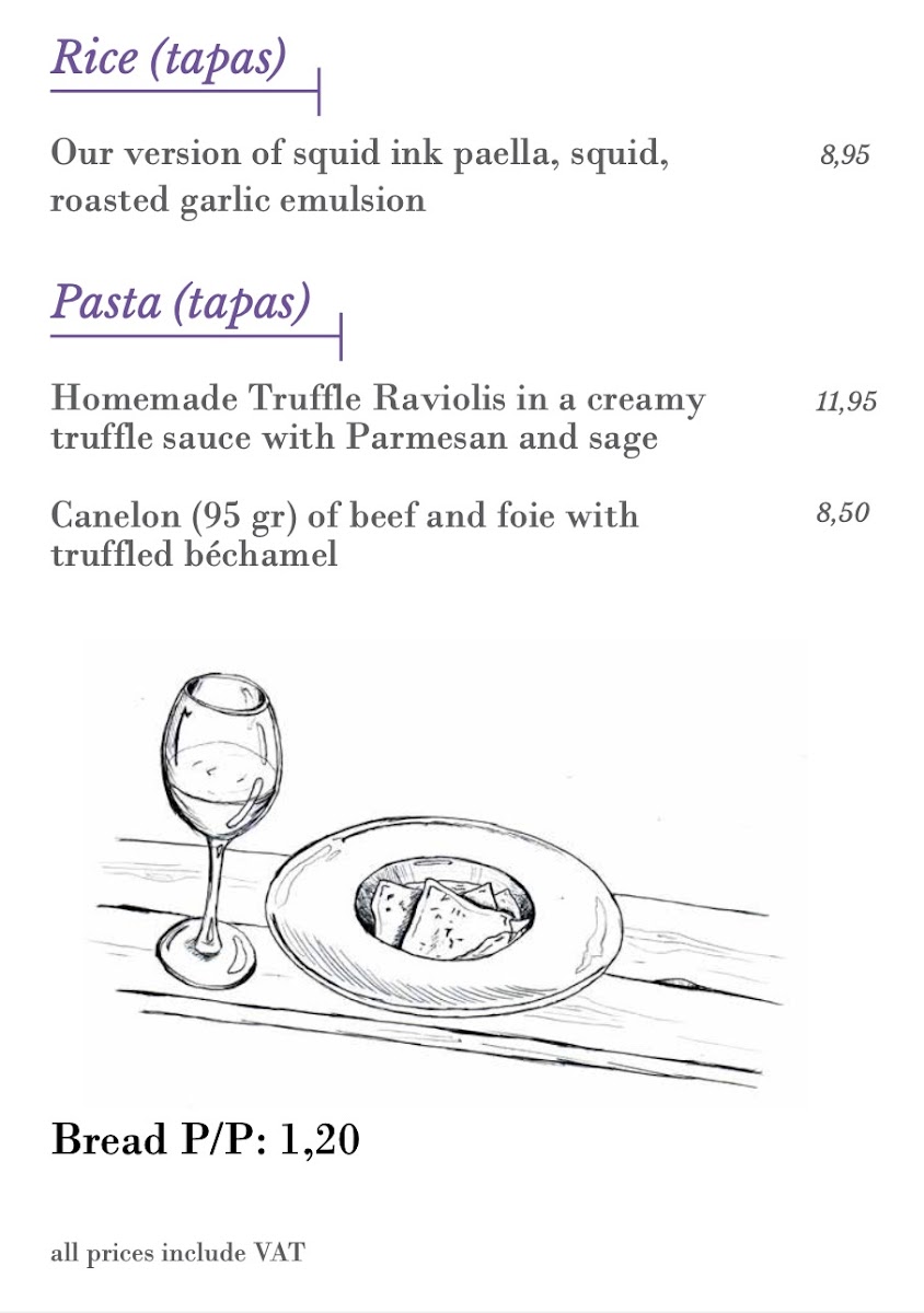Sensi Tapas Photo Menu 2