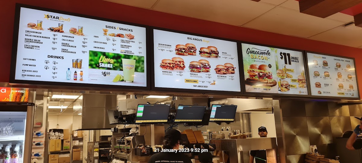Carl's Jr. Pakuranga Photo Menu 9