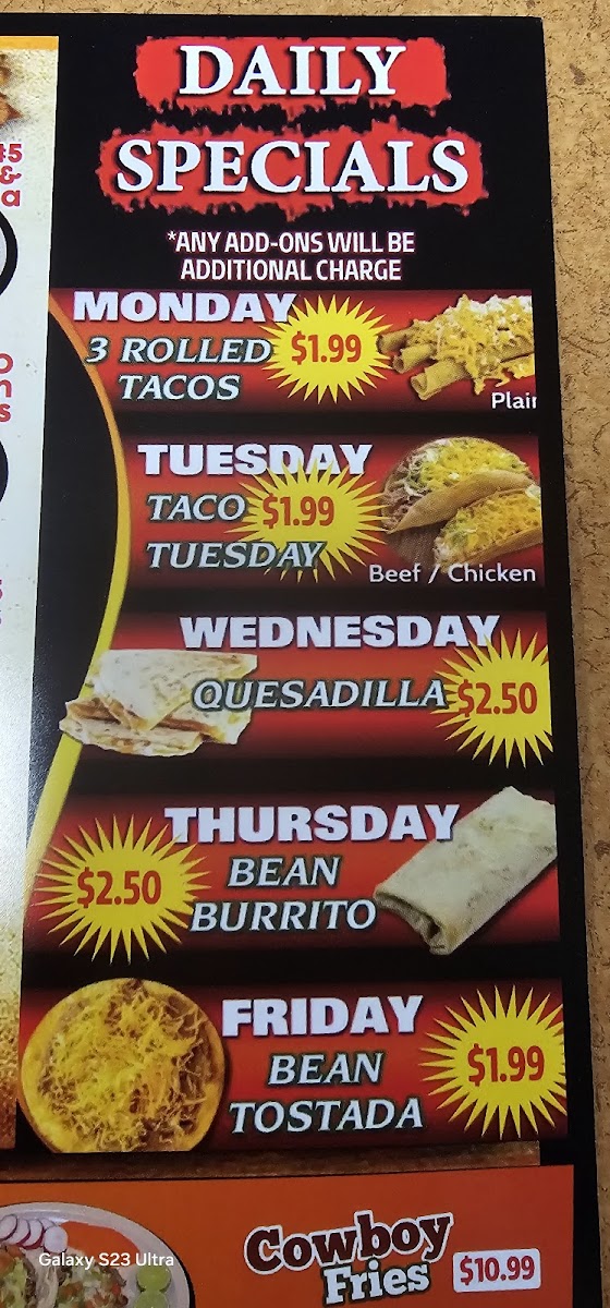 Los Armandos Mexican Food Photo Menu 5
