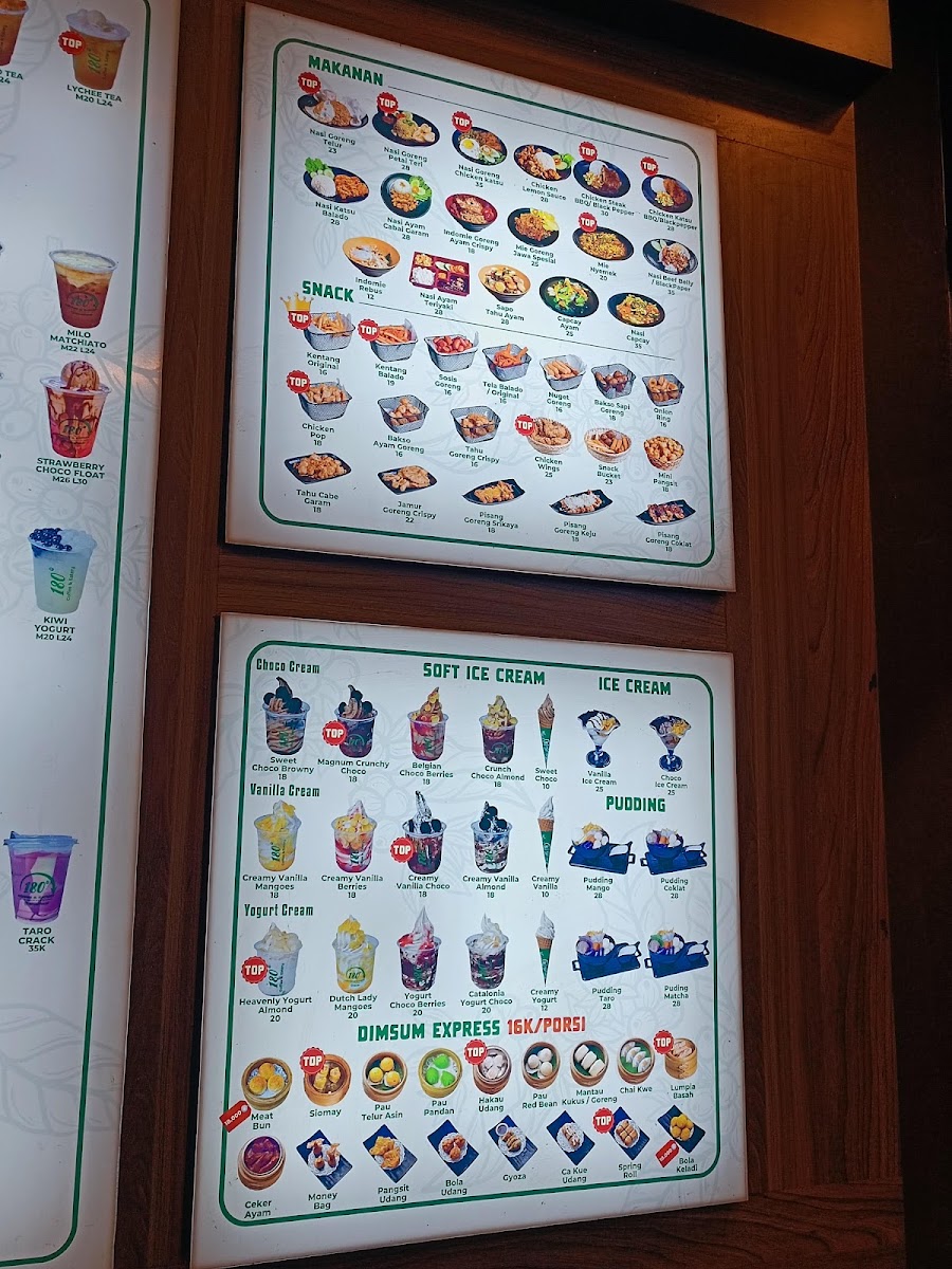 180° COFFEE AND EATERY Photo Menu 1
