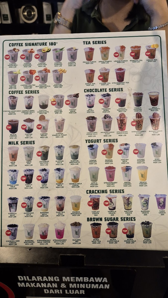 180° COFFEE AND EATERY Photo Menu 4