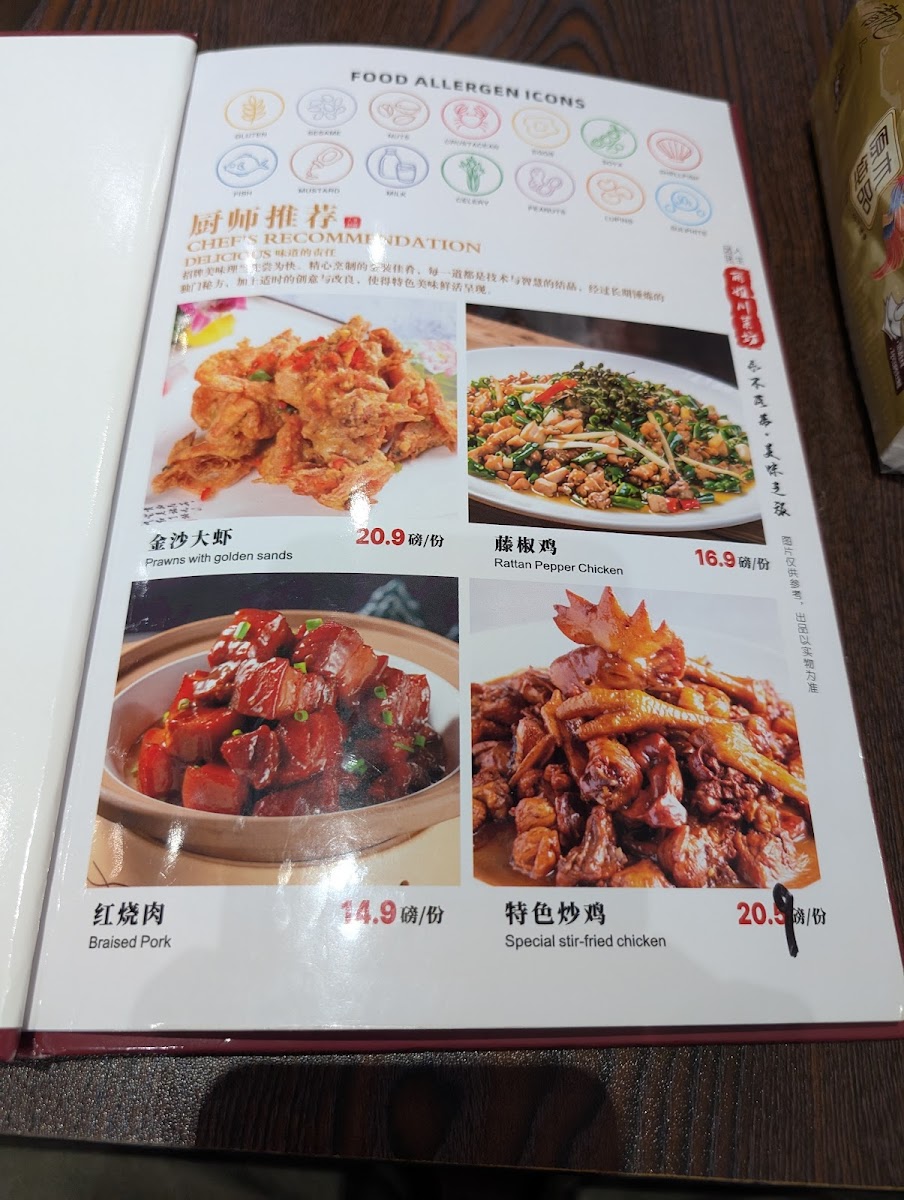 Lily's Szechuan Restaurant Photo Menu 4
