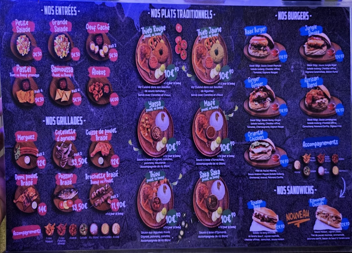 Wakanda factory Paris nation Photo Menu 1
