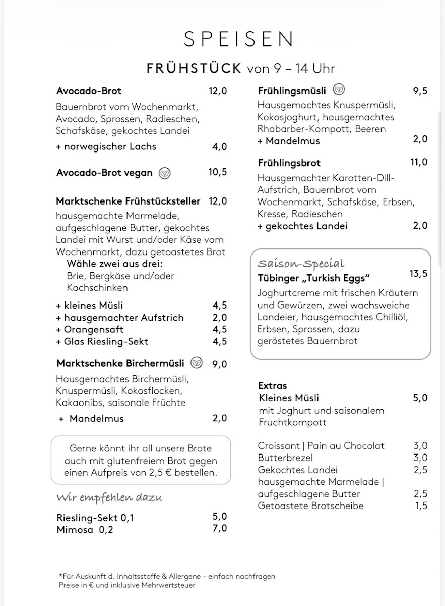 Café-Bar Marktschenke Photo Menu 5