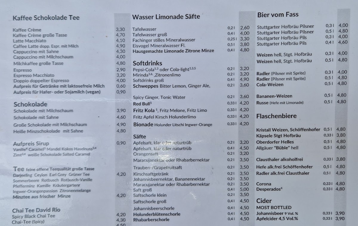 Café-Bar Marktschenke Photo Menu 8