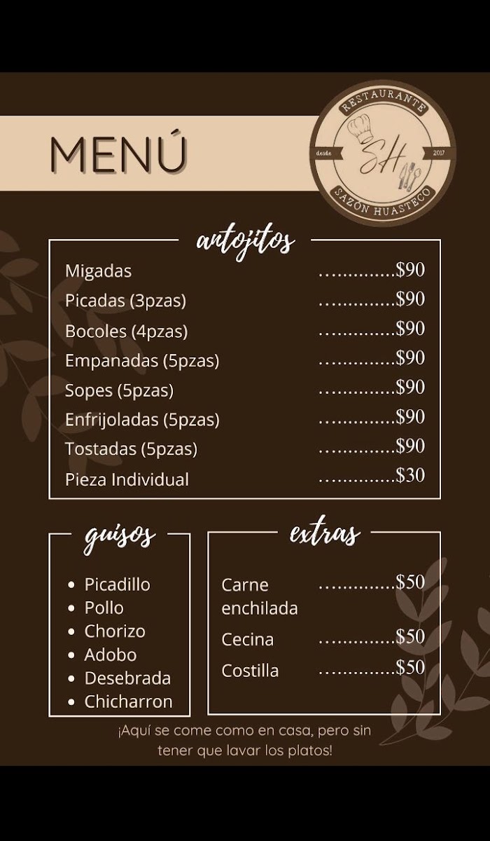 Sazon huasteco Photo Menu 1