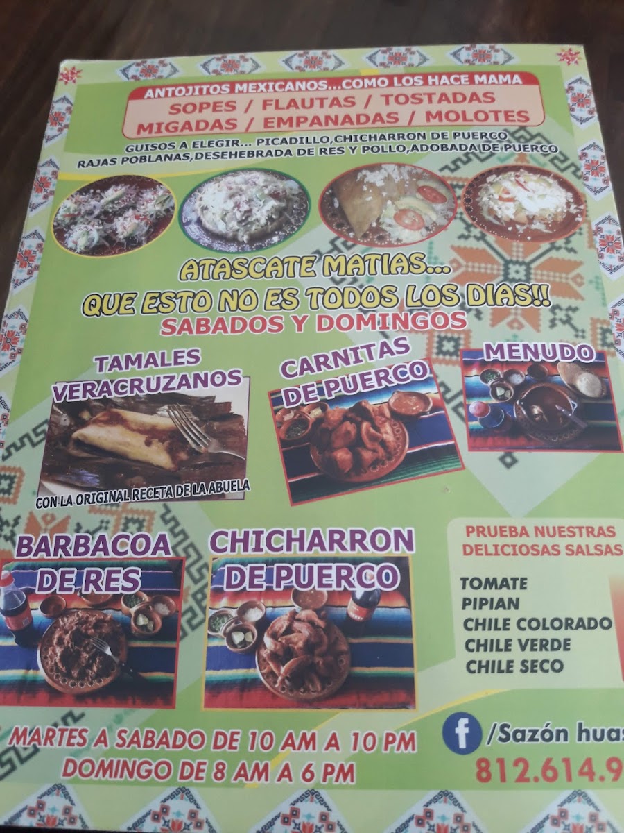 Sazon huasteco Photo Menu 10