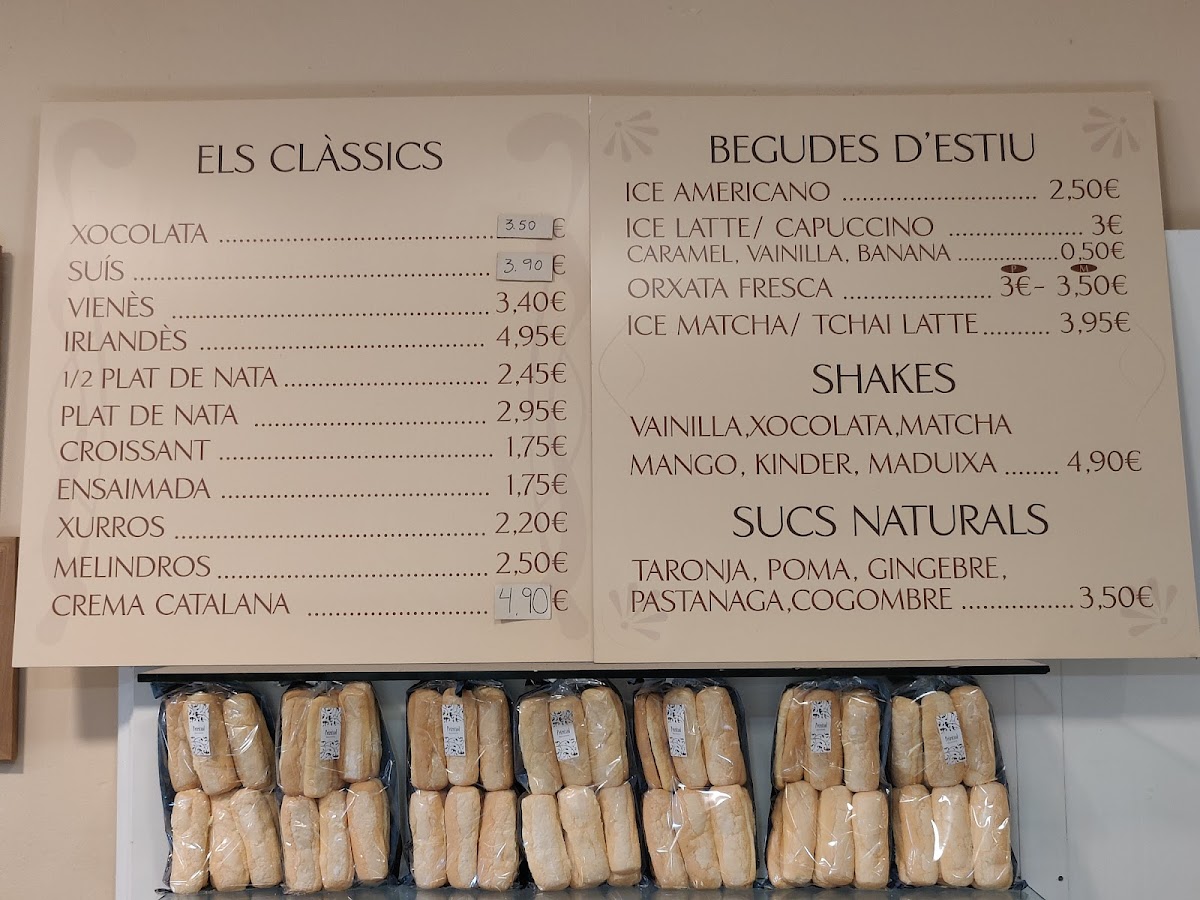 Petritxol Xocoa Photo Menu 8