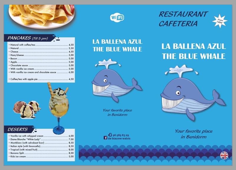 La Ballena Azul Photo Menu 3