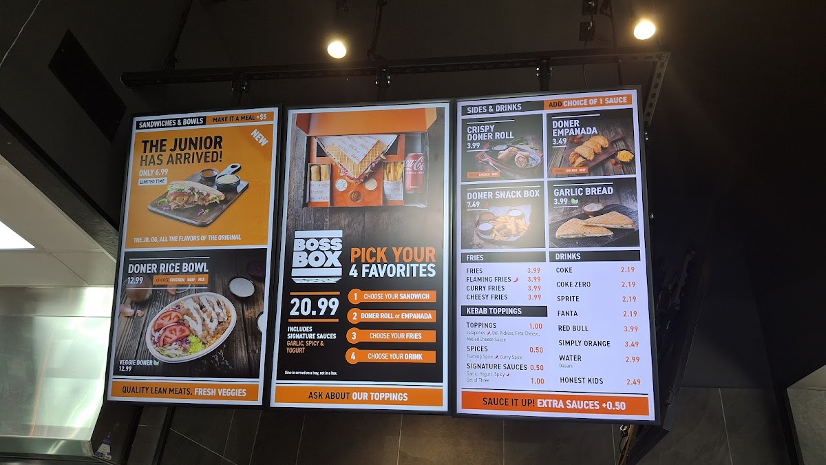 German Doner Kebab Photo Menu 4