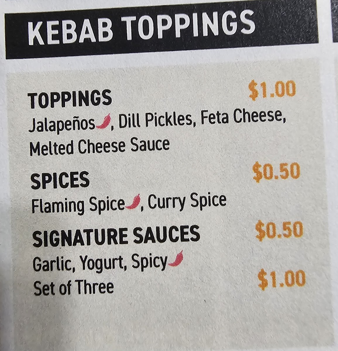 German Doner Kebab Photo Menu 8