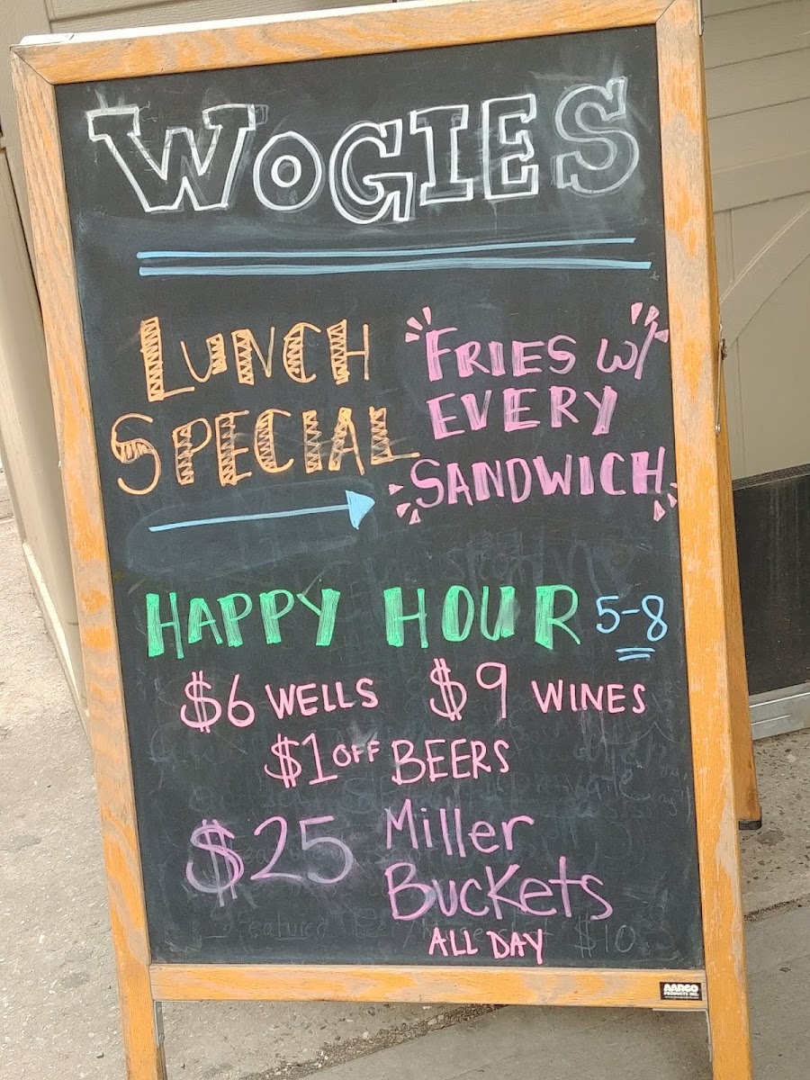 Wogies Bar & Grill, FIDI Photo Menu 3