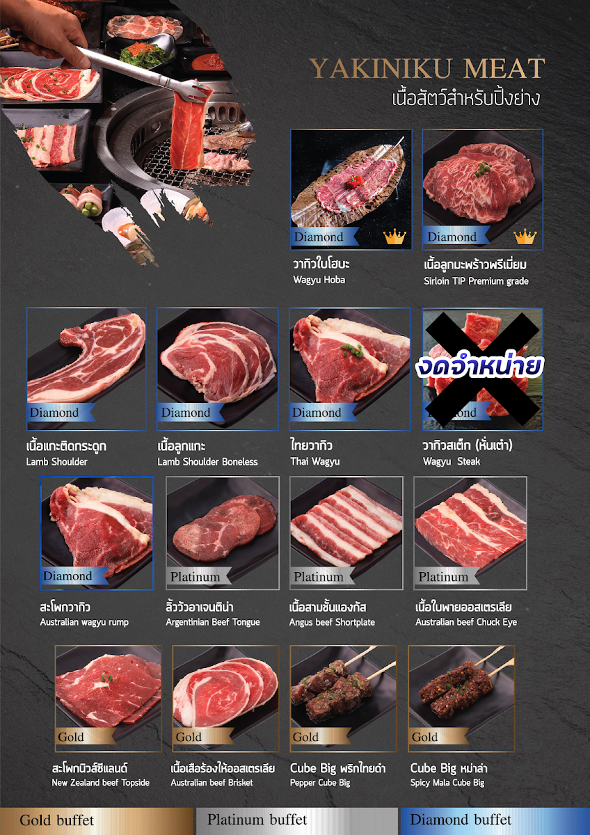 Fuku Yakiniku - Shabu - Sushi Photo Menu 3