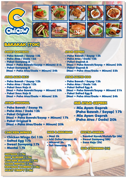 ChiCow Guruminda Photo Menu 1