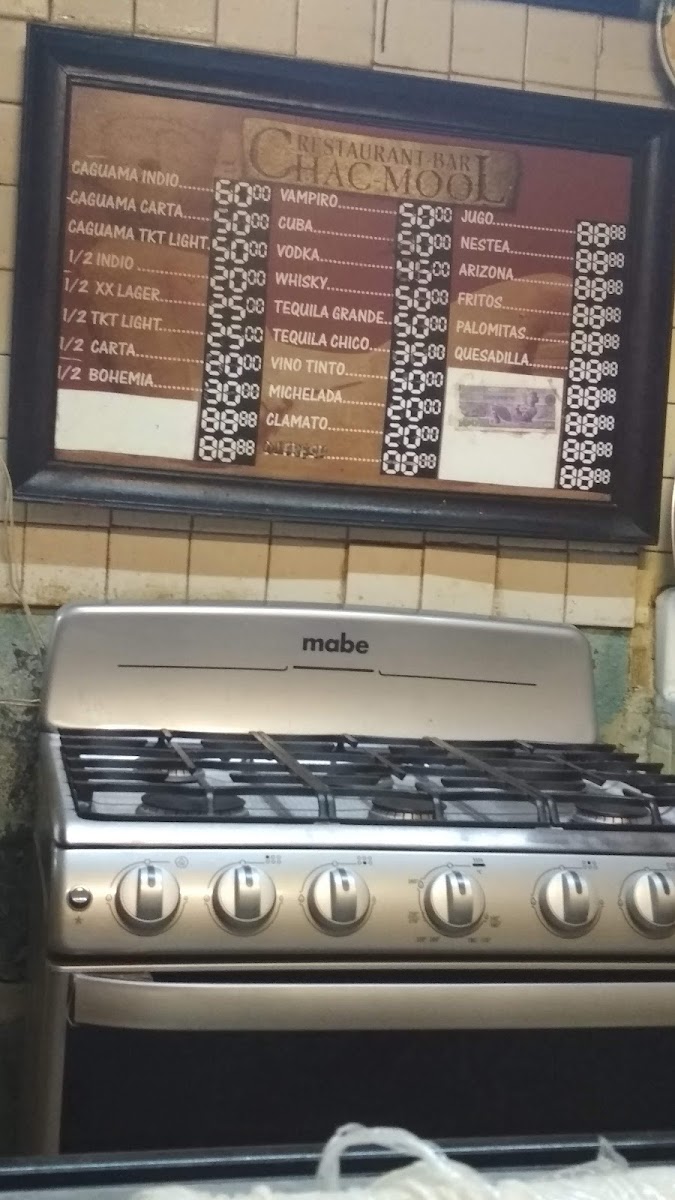 Restaurant Bar Chac Mool Photo Menu 1