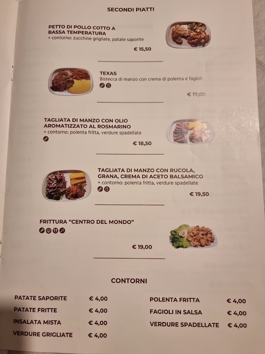 Pizzeria Ristorante Centro Del Mondo Photo Menu 1