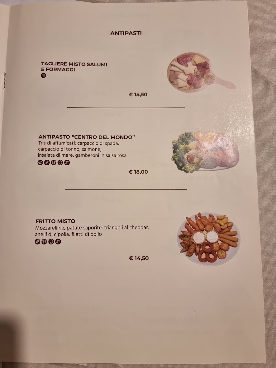 Pizzeria Ristorante Centro Del Mondo Photo Menu 10