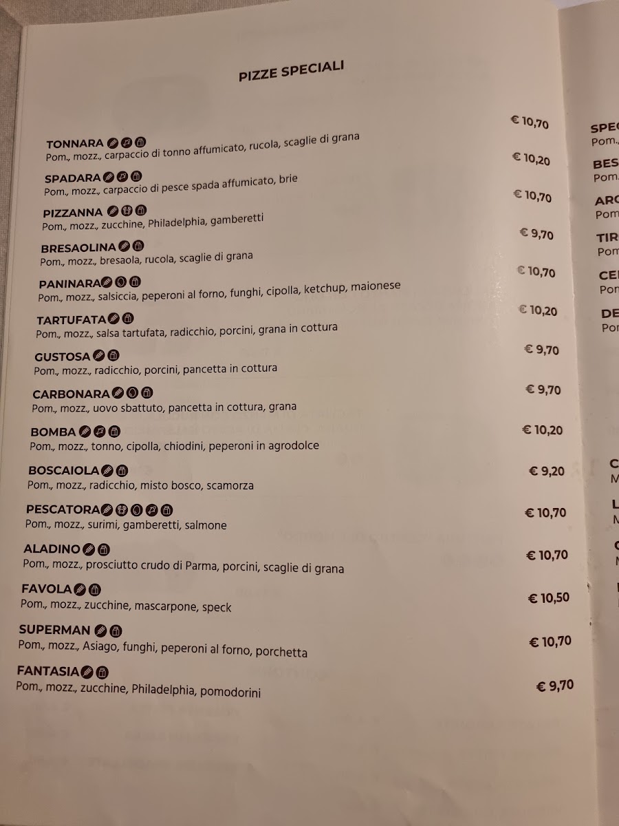 Pizzeria Ristorante Centro Del Mondo Photo Menu 5