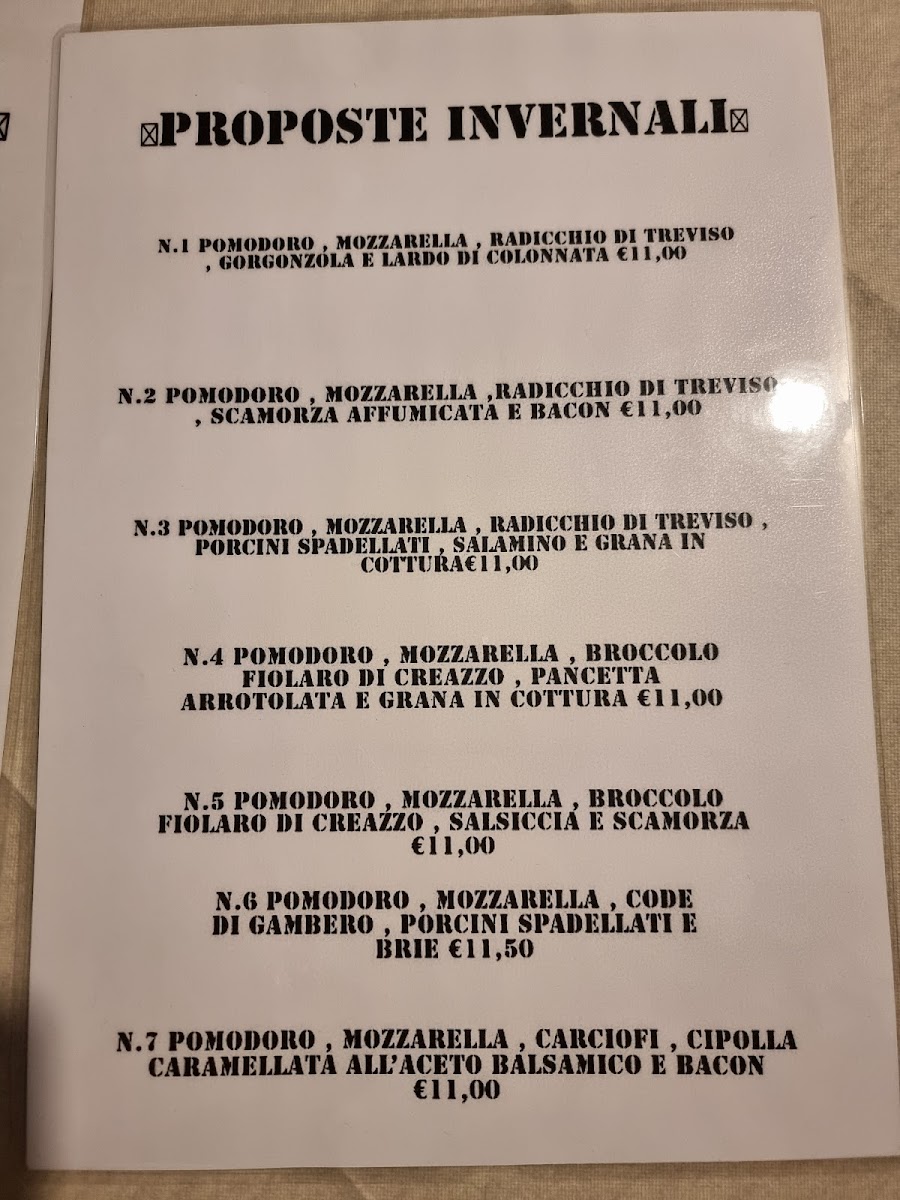 Pizzeria Ristorante Centro Del Mondo Photo Menu 8