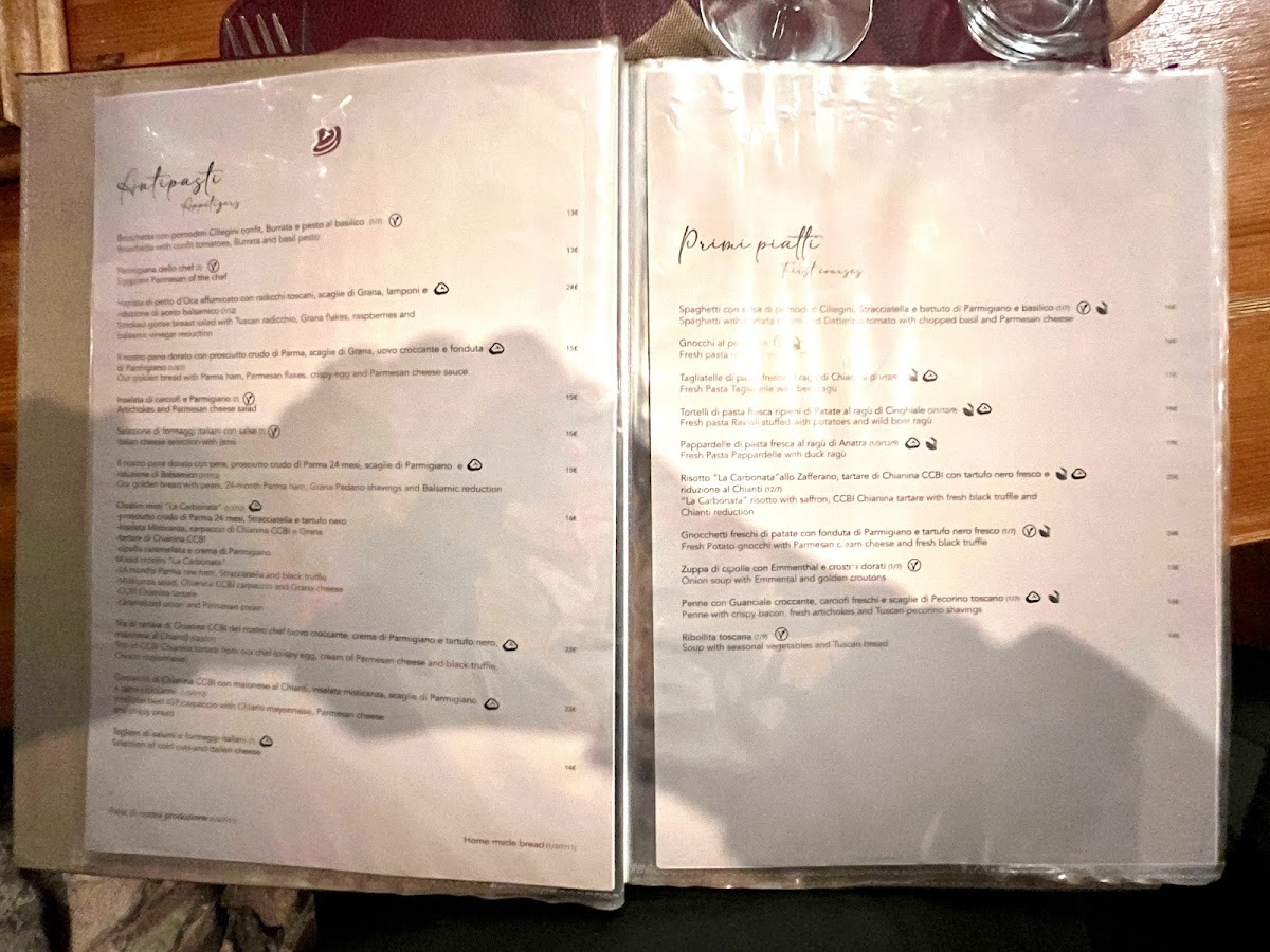 La Carbonata Ristorante via Cavour Photo Menu 3