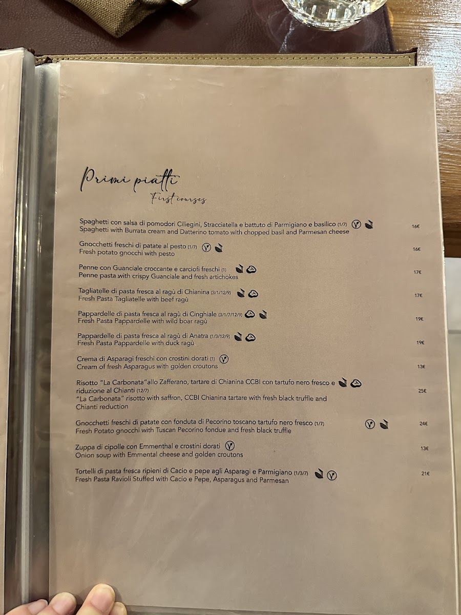 La Carbonata Ristorante via Cavour Photo Menu 5