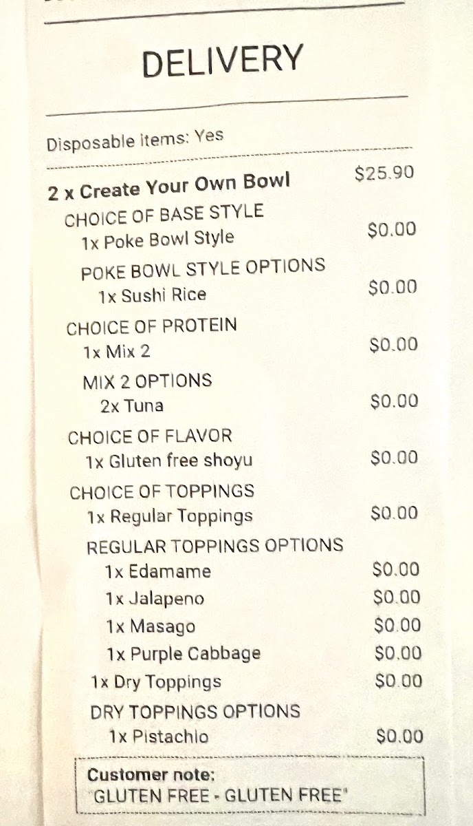 Sushi and Poke Photo Menu 3