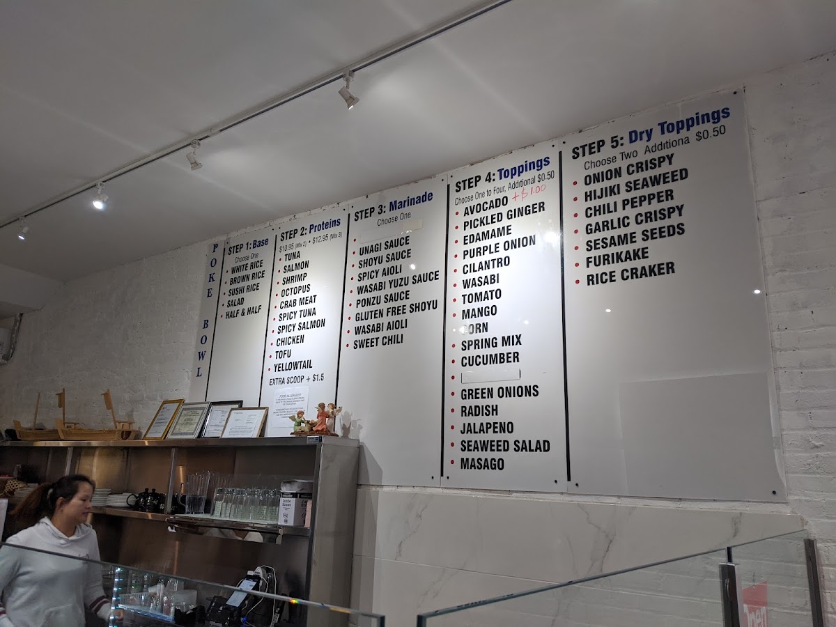 Sushi and Poke Photo Menu 6