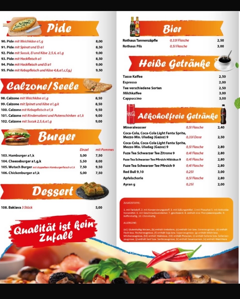 Wutach Kebap & Pizza Photo Menu 3