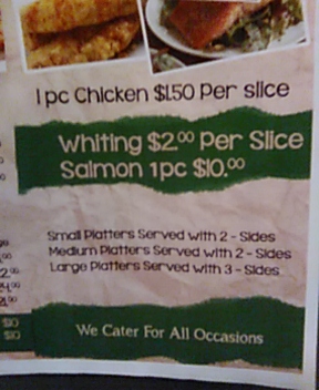 Rickey's Jamaican Cuisine Photo Menu 5