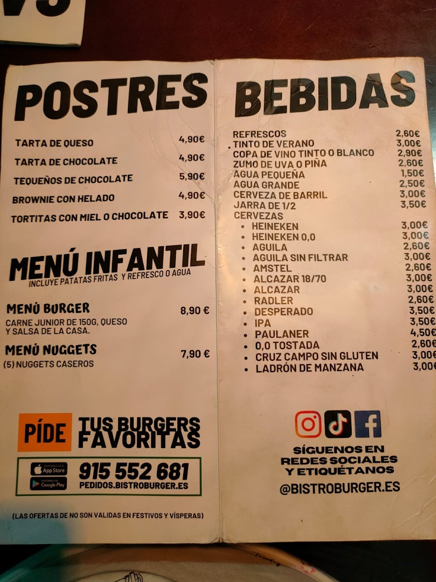 Bistro Burger Photo Menu 10
