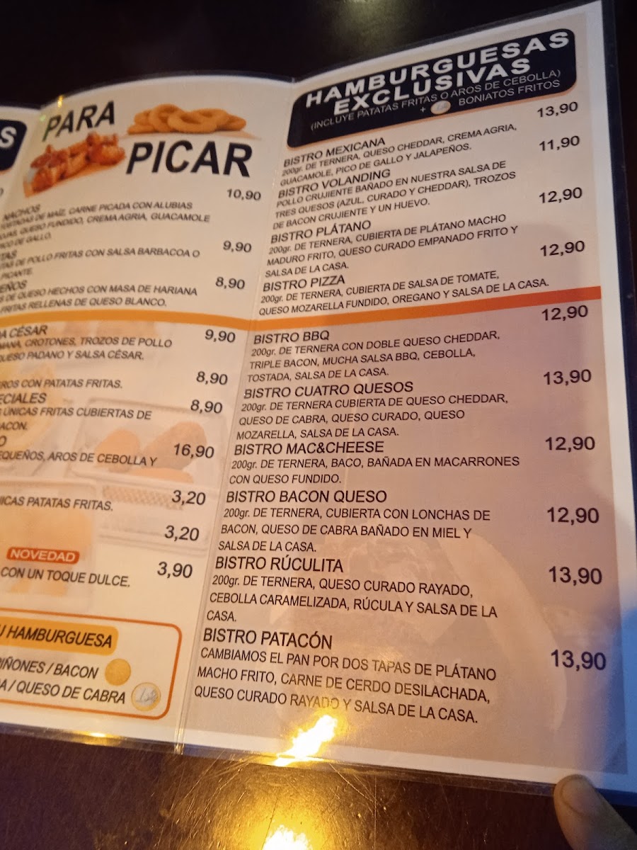 Bistro Burger Photo Menu 4