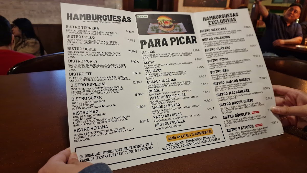 Bistro Burger Photo Menu 6