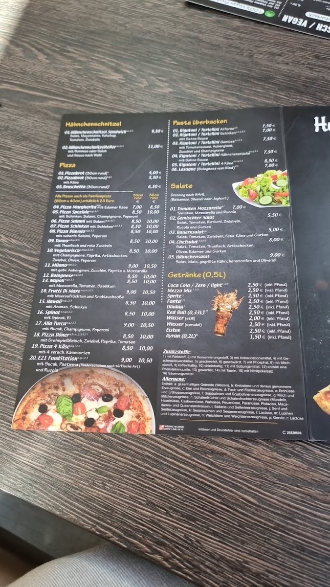 E21 Food Station Photo Menu 3
