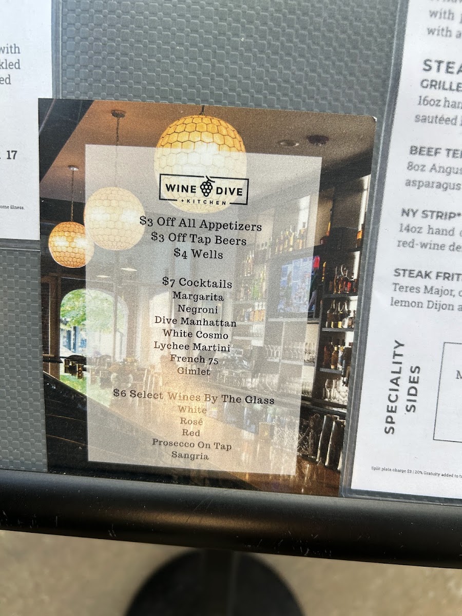 Wine Dive + Kitchen Photo Menu 10