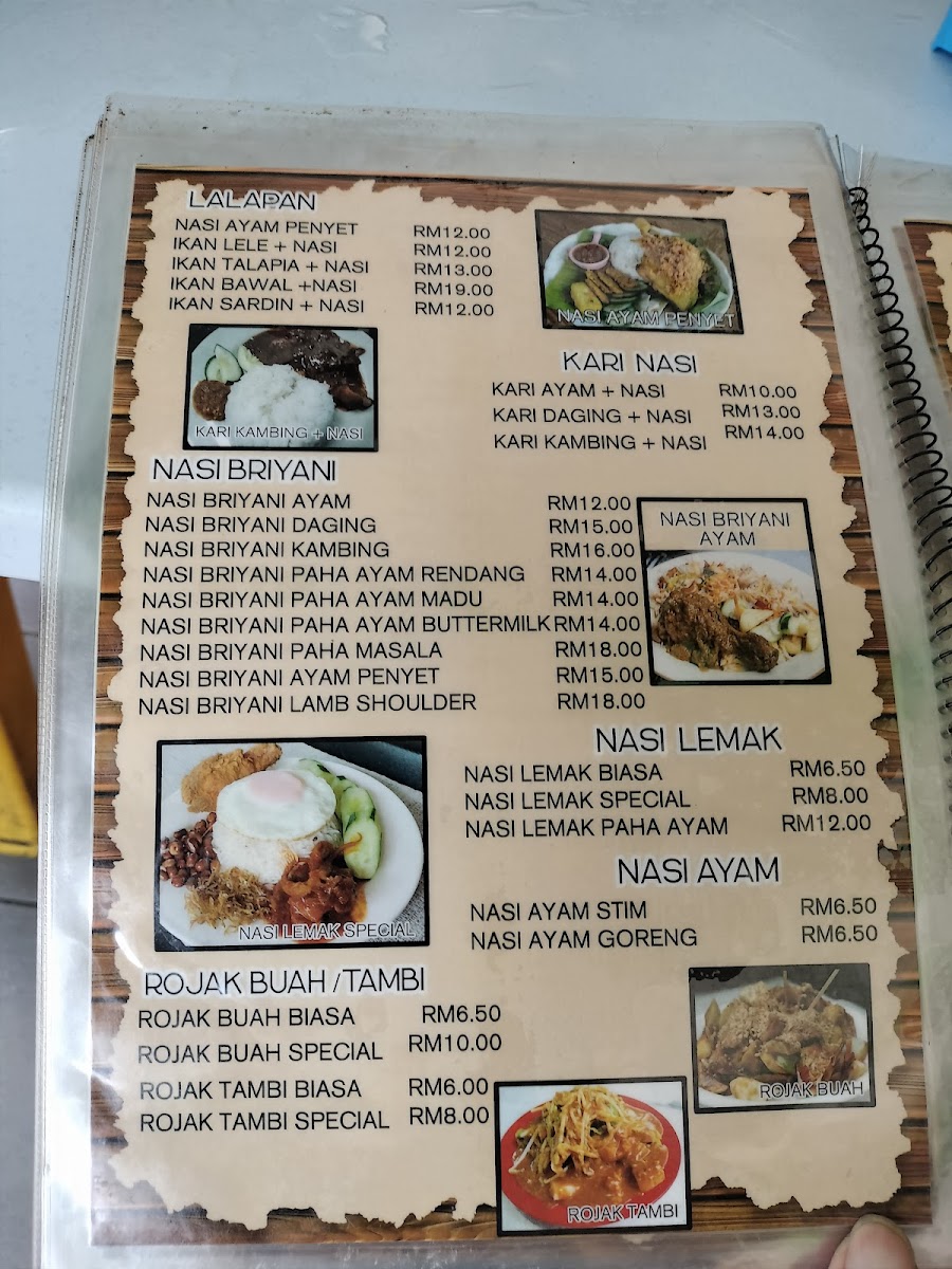Mamak Kafé Sibu Photo Menu 1