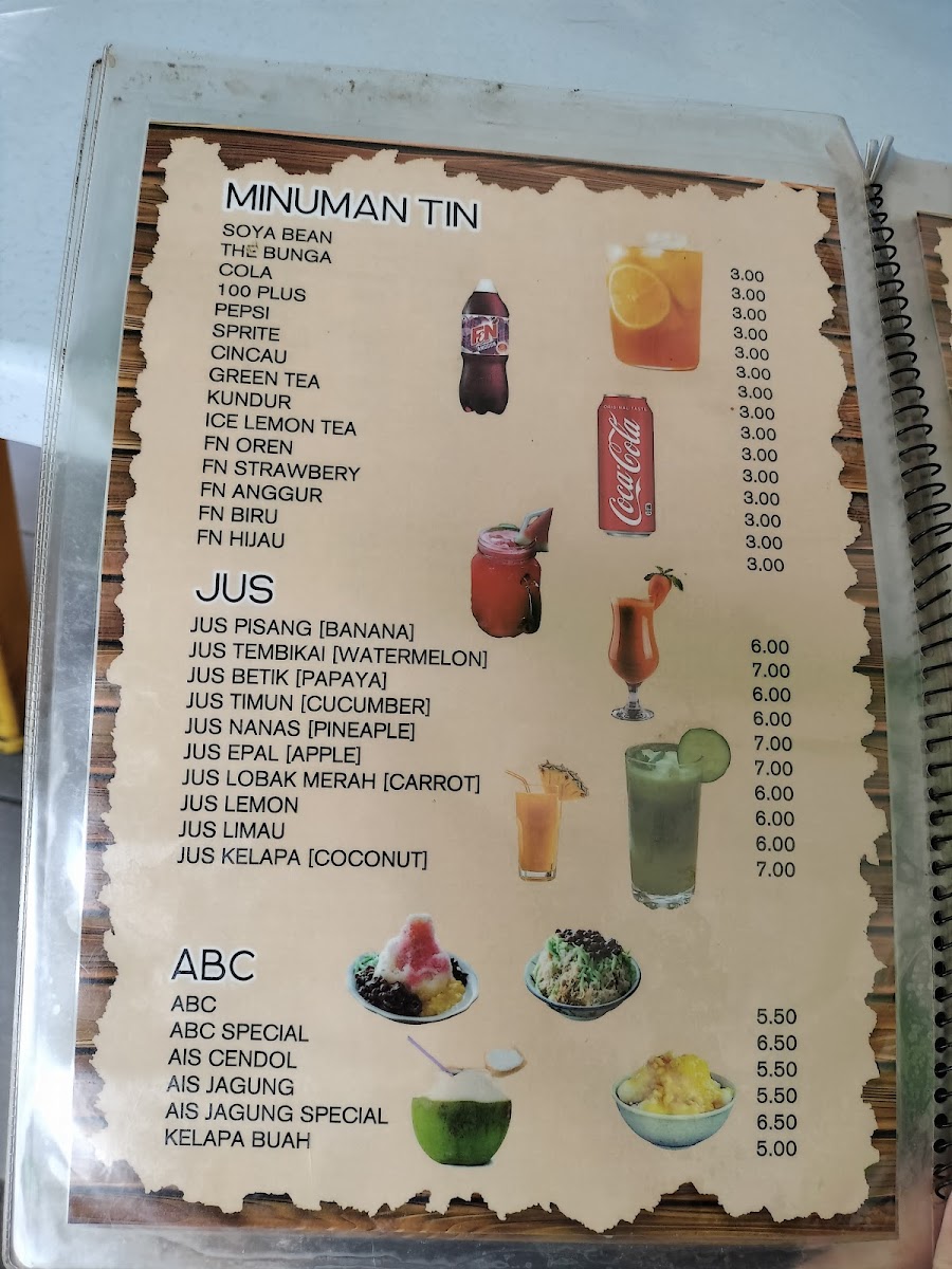 Mamak Kafé Sibu Photo Menu 5