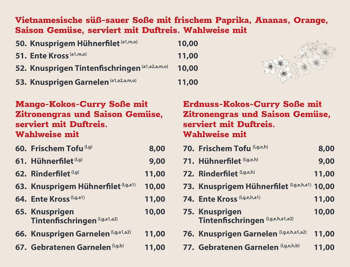 Asia Phong (Bad Rodach) Photo Menu 2