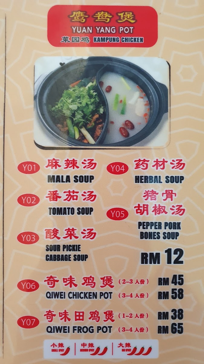 Kim Won Hotpot Chicken Photo Menu 4