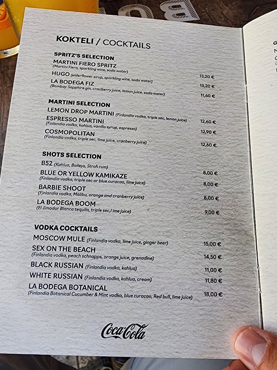La Bodega Dubrovnik sushi & burger bar Photo Menu 4