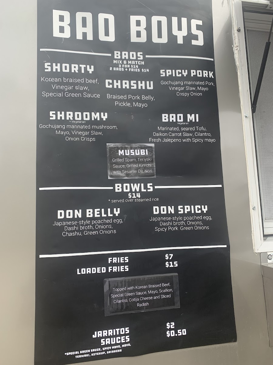 Bao Boys Photo Menu 2
